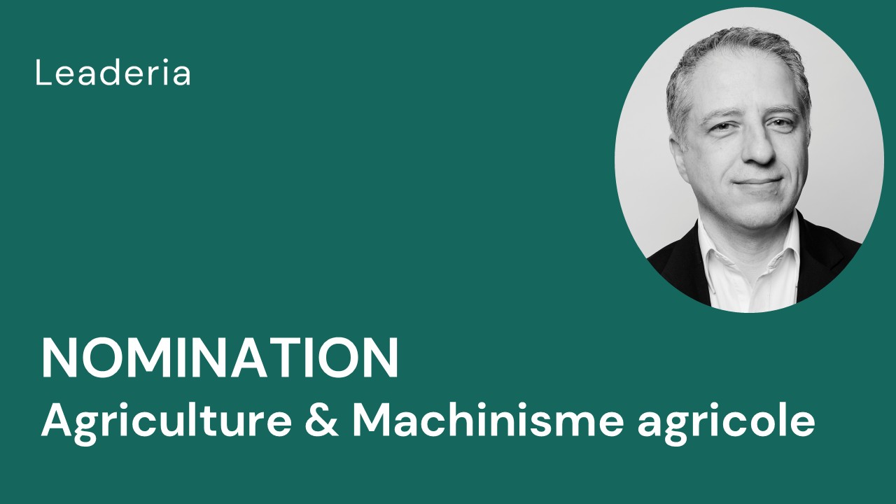 Portrait de Philippe Carastamatis, nommé Partner du pôle Agriculture et Machinisme agricole chez Leaderia